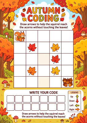 Autumn Coding: The Squirrel's Path